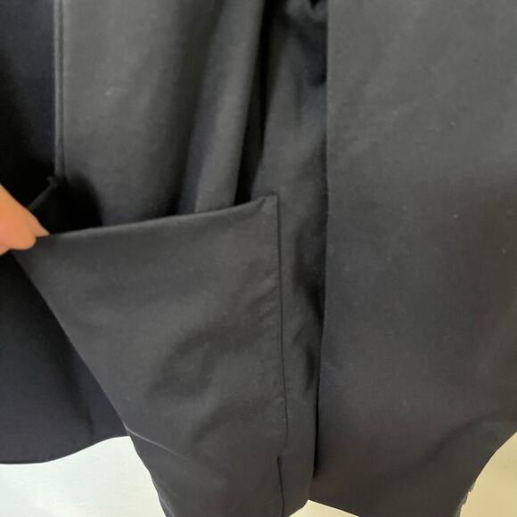 Saks Fifth Avenue Modern Single Breasted Blazer Size XXL Navy Sport Jacket - Picture 4 of 11